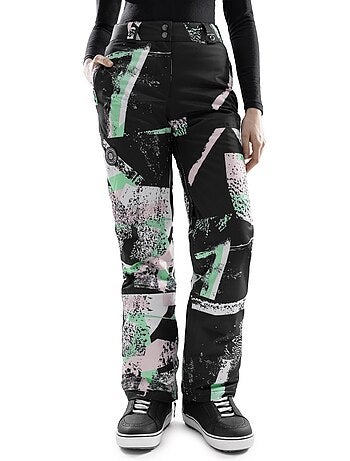 Pantaloni da snowboard da donna sport invernali donna p1-w groove