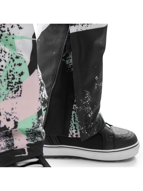 Pantaloni da snowboard da donna sport invernali donna p1-w groove - Kiabi