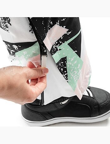 Pantaloni da snowboard da donna sport invernali donna p1-w harz