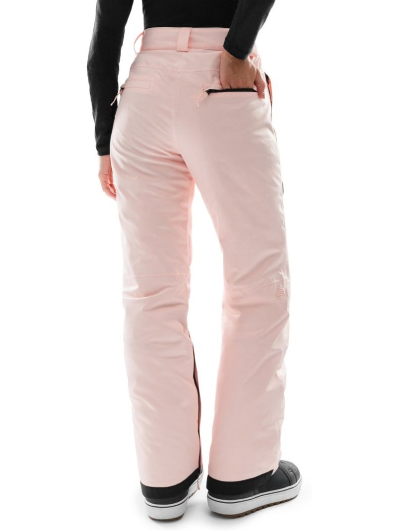 Pantaloni da snowboard da donna sport invernali donna p1-w pilat Rosa - Kiabi