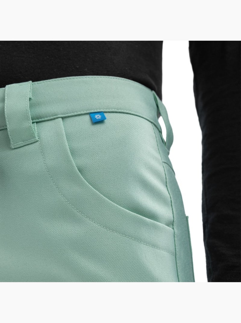 Pantaloni da snowboard hardshell donna sport invernali donna p2-w auburn Verde - Kiabi