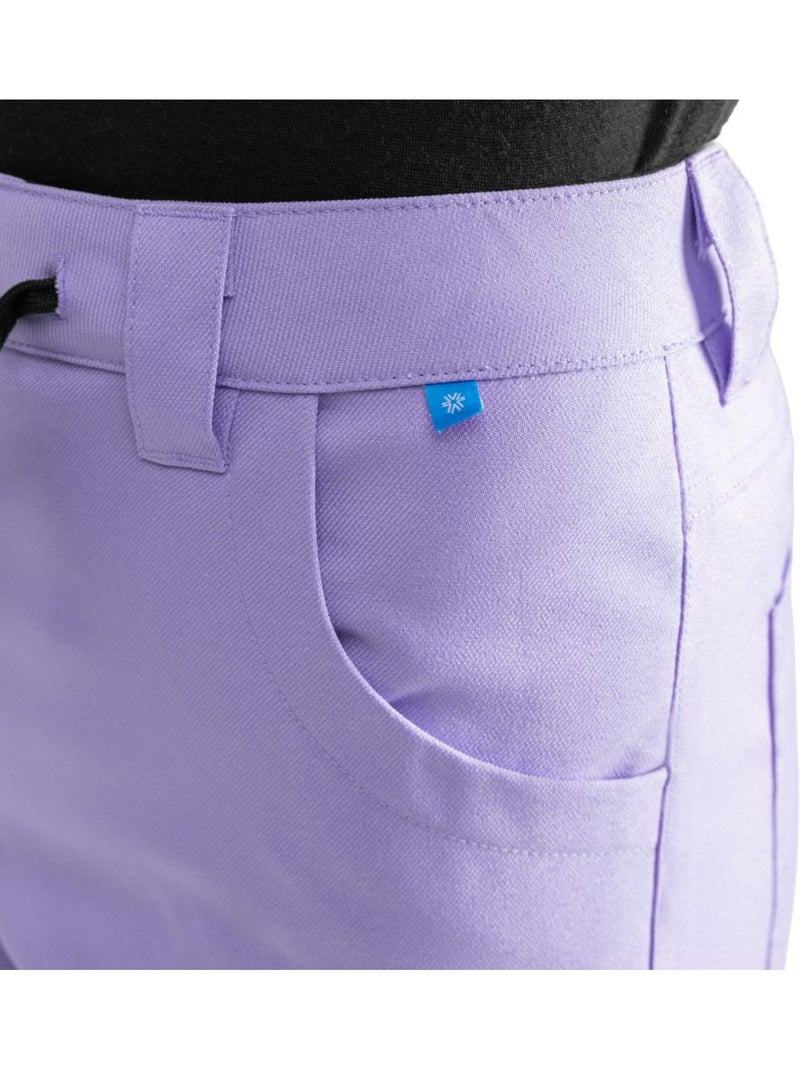Pantaloni da snowboard hardshell donna sport invernali donna p2-w lyss Viola - Kiabi