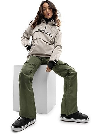 Pantaloni da snowboard hardshell donna sport invernali donna p2-w taiga
