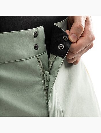 Pantaloni da snowboard oversize da uomo uomo p4 yama olive