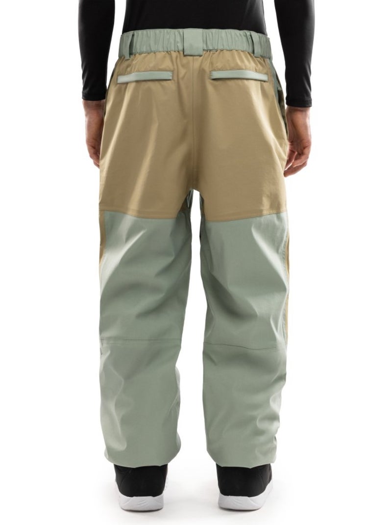 Pantaloni da snowboard oversize da uomo uomo p4 yama olive Verde - Kiabi