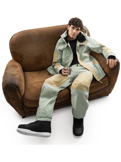 Pantaloni da snowboard oversize da uomo uomo p4 yama olive - Kiabi