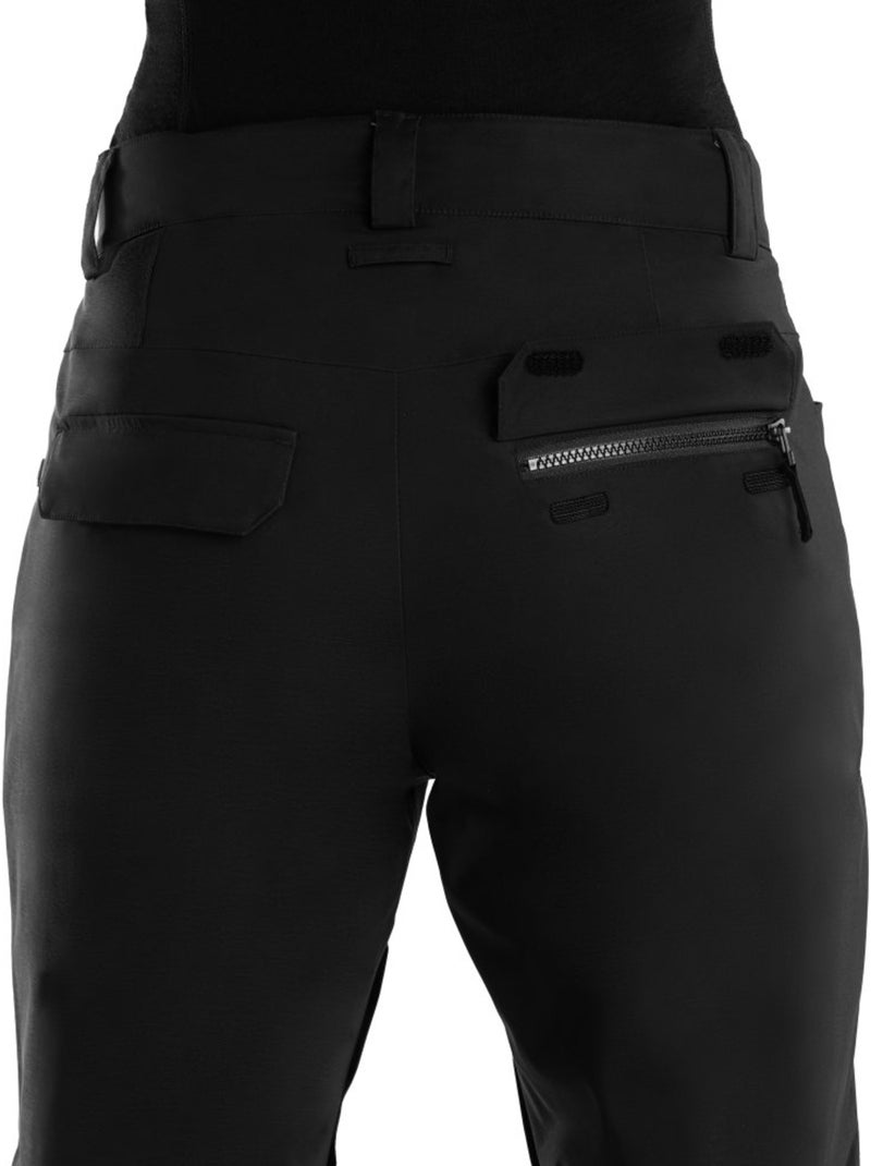 Pantaloni da snowboard premium da donna sport invernali donna srx sils Nero - Kiabi