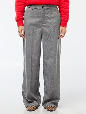 Pantaloni da tailleur in flanella