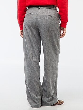 Pantaloni da tailleur in flanella
