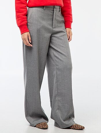 Pantaloni da tailleur in flanella