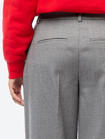Pantaloni da tailleur in flanella