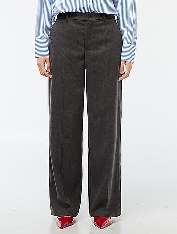 Pantaloni da tailleur in flanella