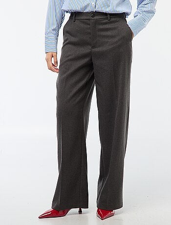 Pantaloni da tailleur in flanella