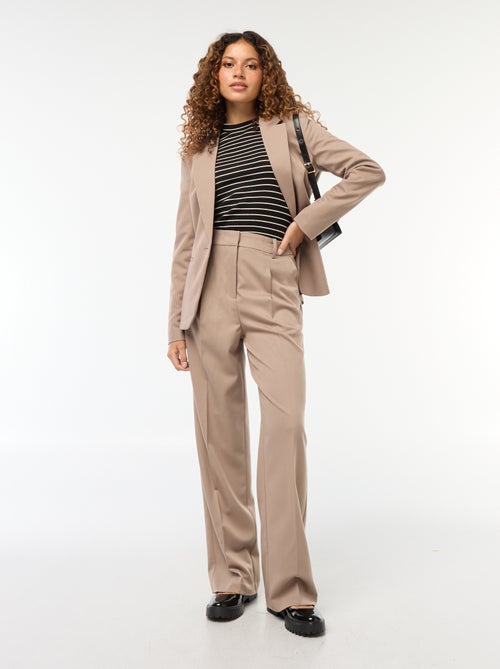 Pantaloni da tailleur taglio largo - Kiabi