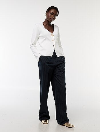 Pantaloni da tailleur taglio largo