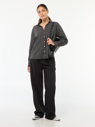 Pantaloni da tailleur taglio largo
