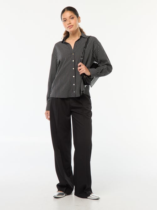 Pantaloni da tailleur taglio largo - Kiabi