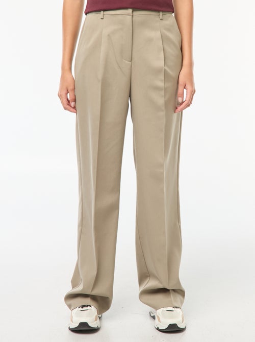 Pantaloni da tailleur taglio largo - Kiabi