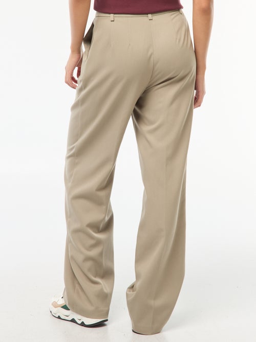 Pantaloni da tailleur taglio largo - Kiabi