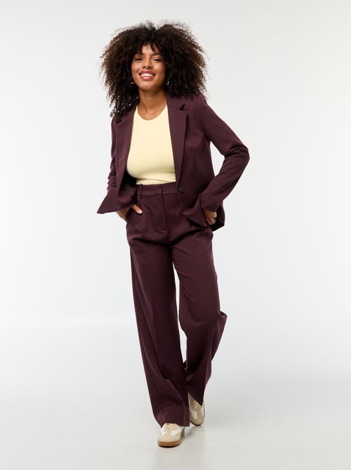 Pantaloni da tailleur taglio largo - Kiabi