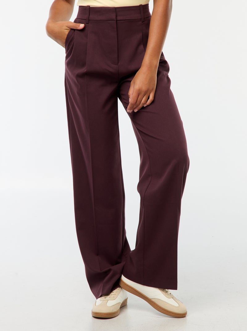 Sexy Reggicalze Set Donna Sexy Lilla Sexy Biancheria Intima Francese Pizzo Pizzo Scavato Reggiseno Tanga Quattro Set Lingerie Croce, Lilla, L - Foto 5