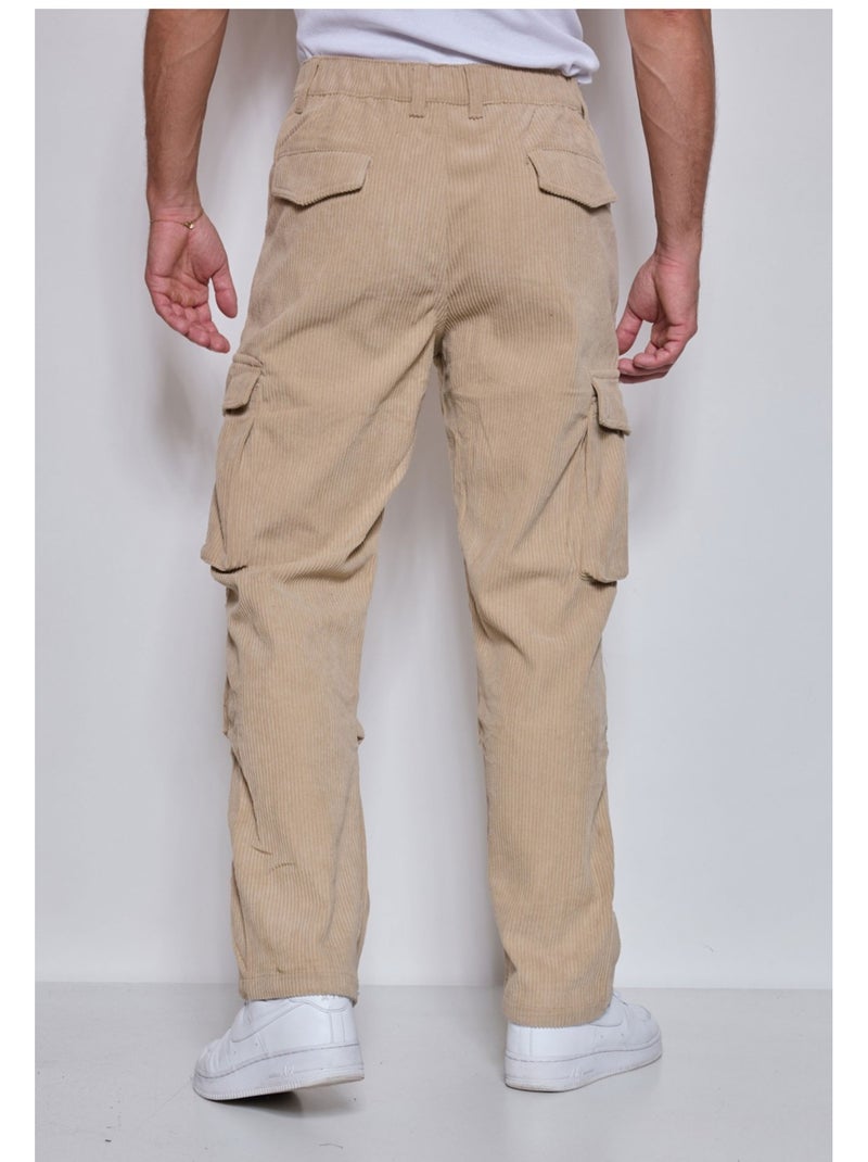 PANTALONI DA TRASPORTO Kebello Beige - Kiabi