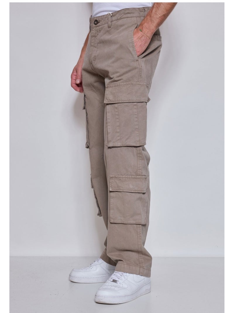 PANTALONI DA TRASPORTO Kebello Beige - Kiabi