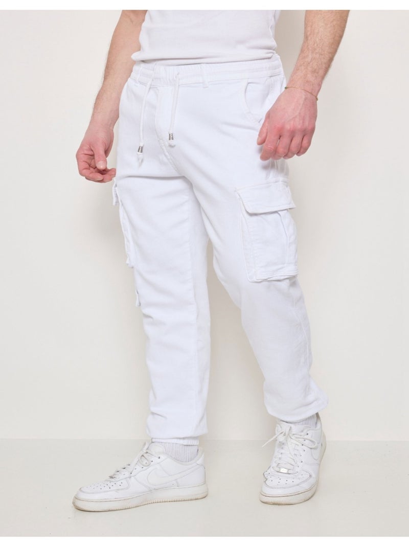 PANTALONI DA TRASPORTO Kebello Bianco - Kiabi