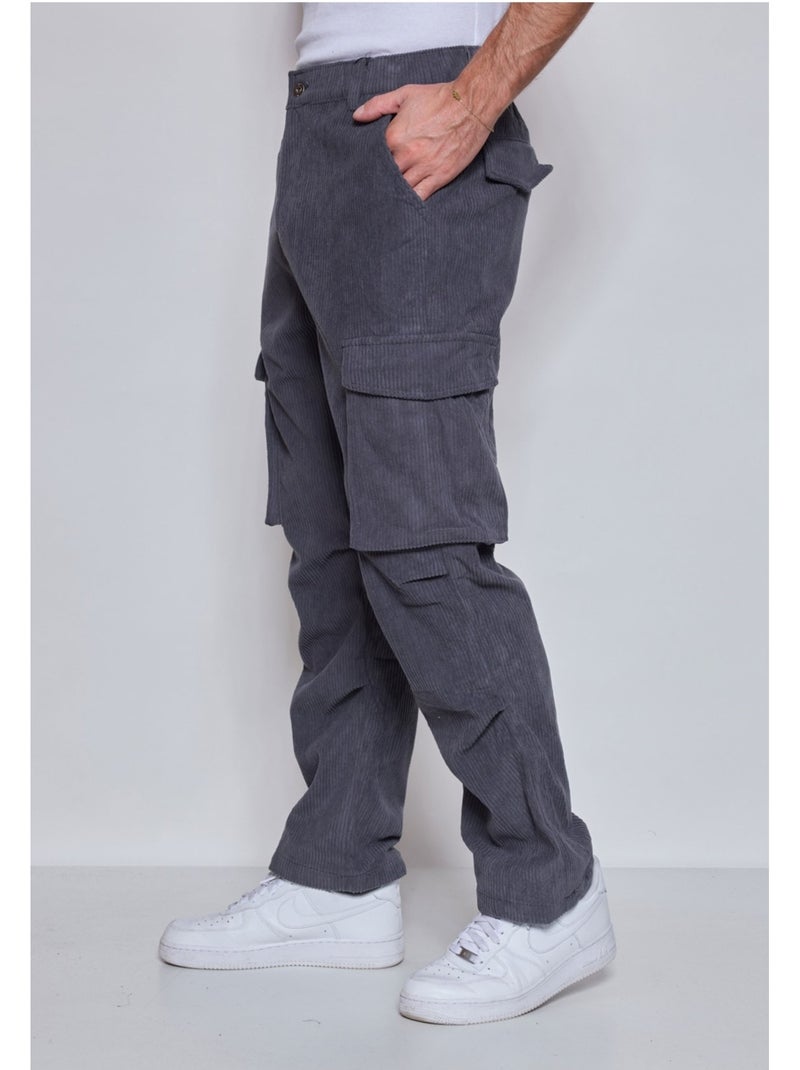 PANTALONI DA TRASPORTO Kebello Grigio - Kiabi