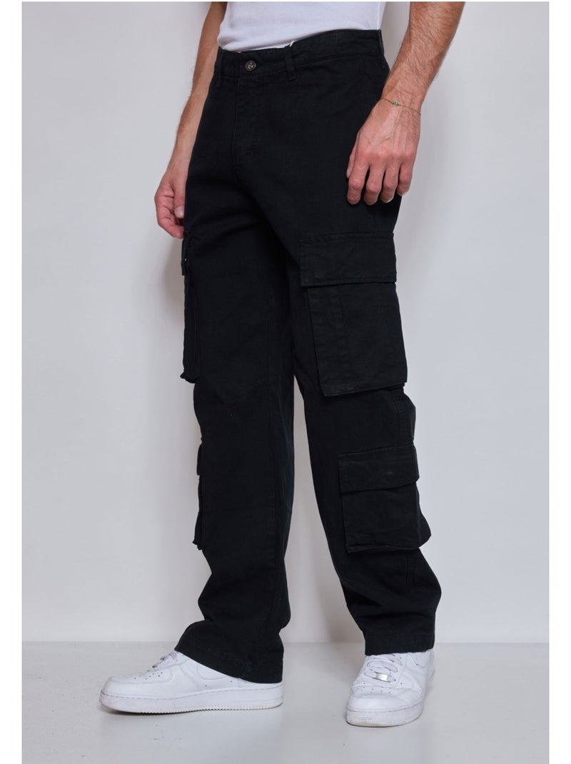 PANTALONI DA TRASPORTO Kebello Nero Nero - Kiabi