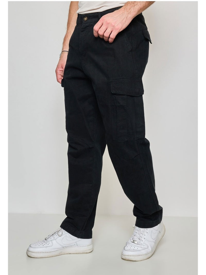 PANTALONI DA TRASPORTO Kebello Nero Nero - Kiabi
