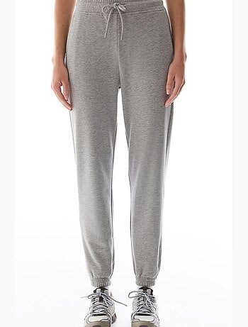Pantaloni da tuta a vita alta con fondo elasticizzato penti