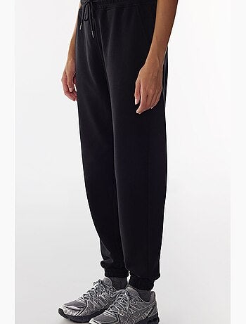 Pantaloni da tuta a vita alta con polsini elastici penti