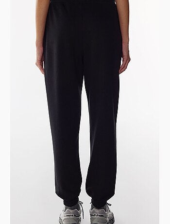 Pantaloni da tuta a vita alta con polsini elastici penti