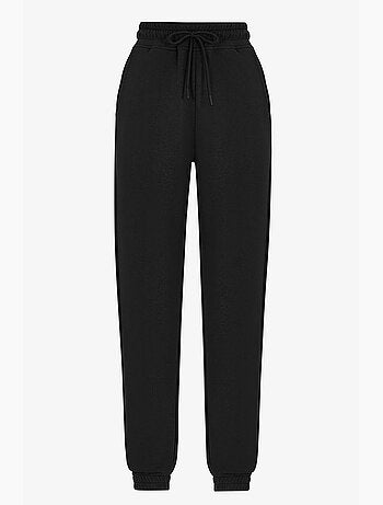 Pantaloni da tuta a vita alta con polsini elastici penti