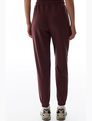 Pantaloni da tuta a vita alta con polsini elastici penti