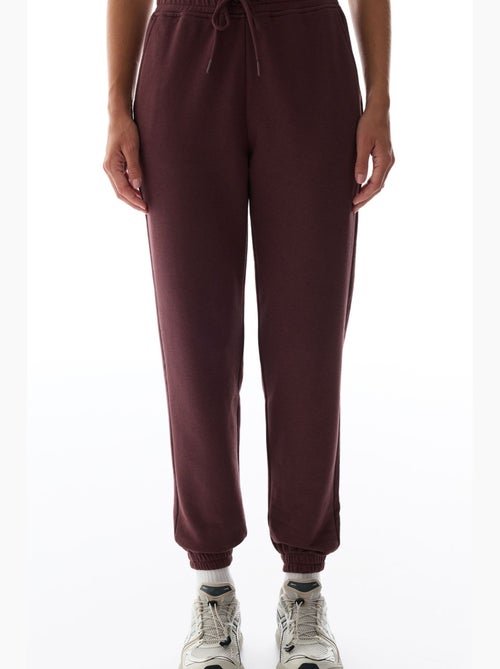 Pantaloni da tuta a vita alta con polsini elastici penti - Kiabi Pantaloni da tuta a vita alta con polsini elastici penti - Kiabi