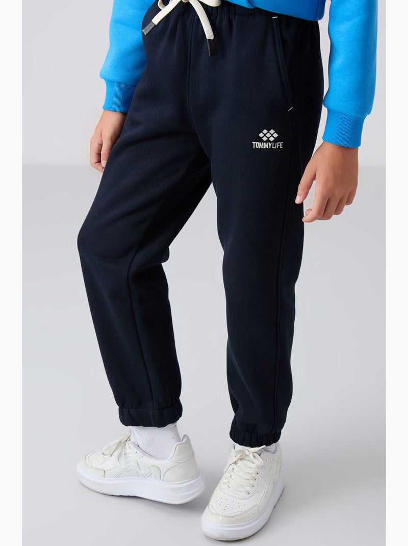 Pantaloni da tuta bambino tommy Blu marino - Kiabi