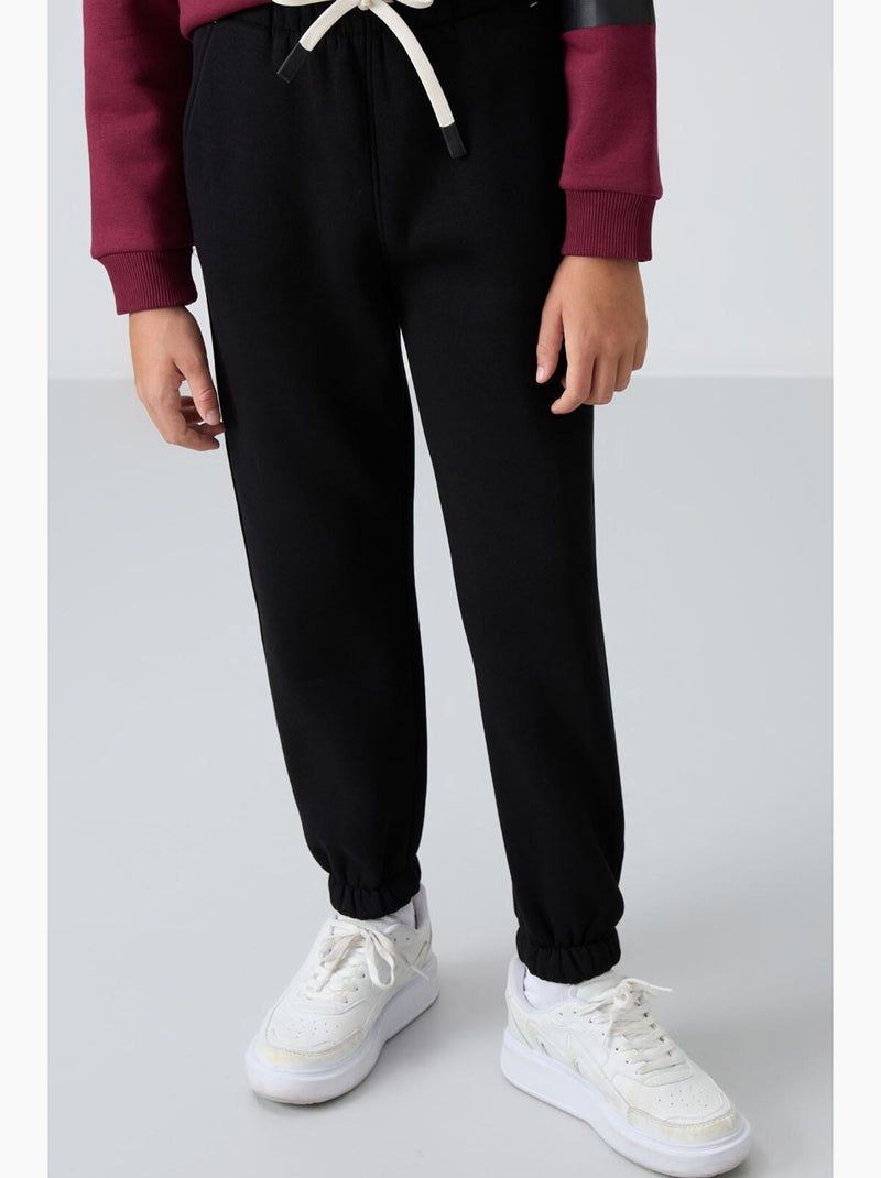Pantaloni da tuta bambino tommy Nero - Kiabi