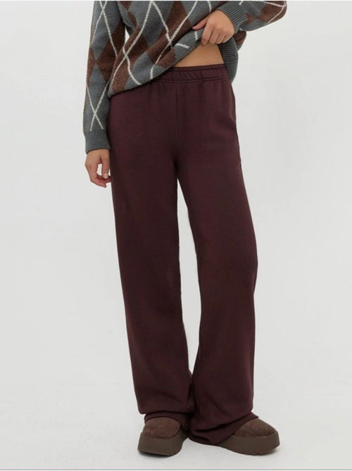 Pantaloni da tuta da donna a gamba larga in misto cotone hiccup - Kiabi Pantaloni da tuta da donna a gamba larga in misto cotone hiccup - Kiabi