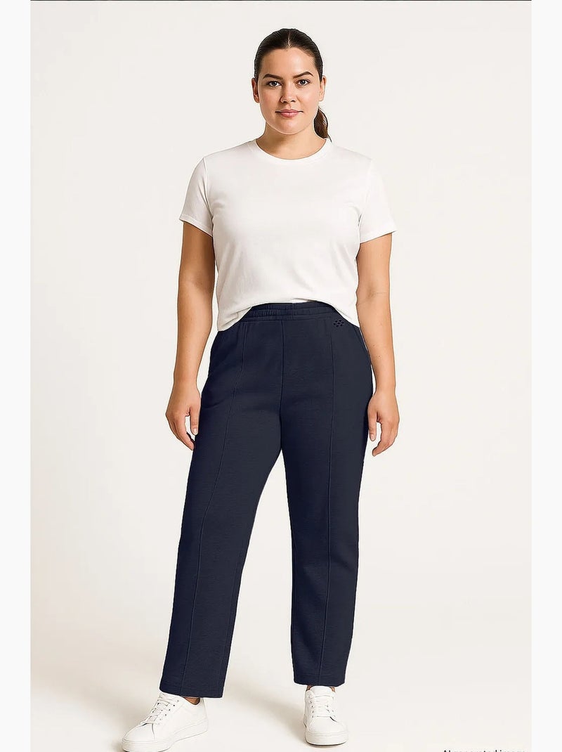 Pantaloni da tuta da donna in misto cotone tommy Blu marino - Kiabi