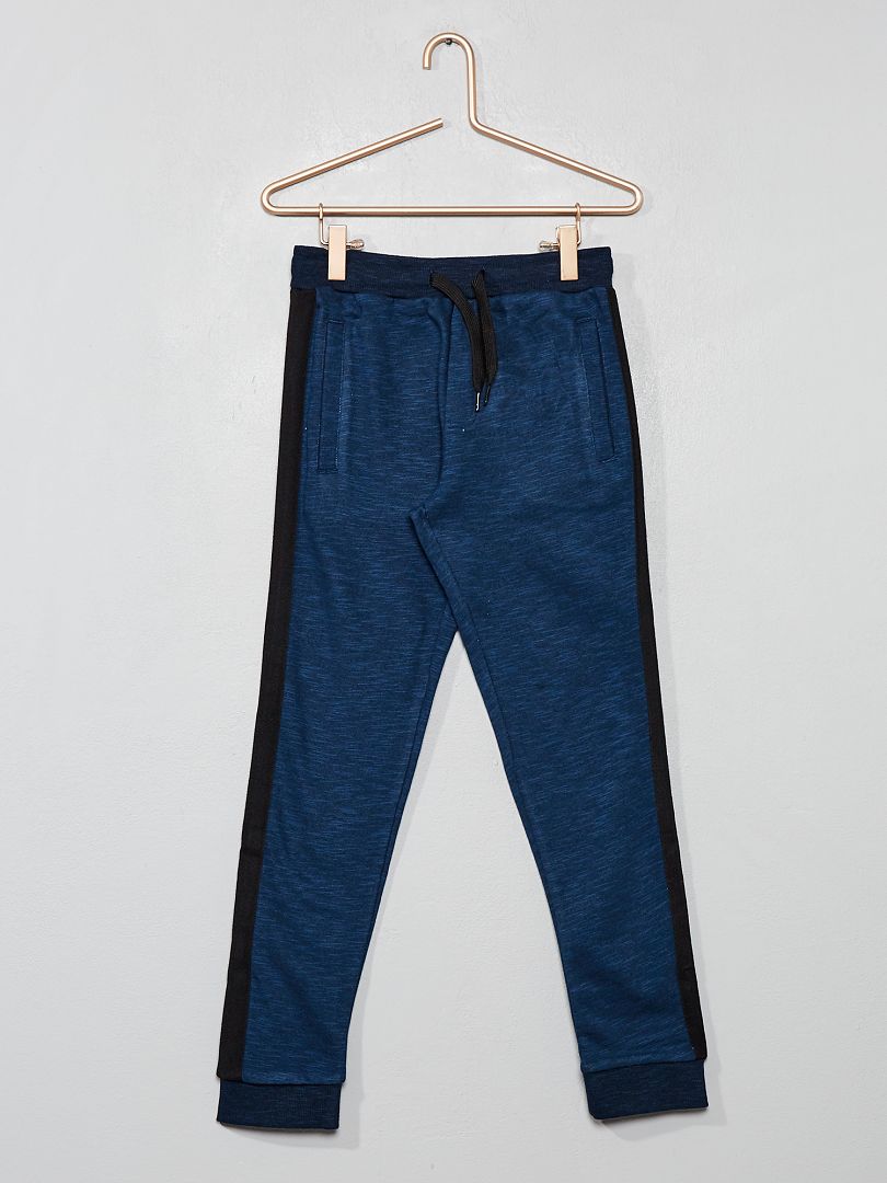 Pantaloni da tuta strisce laterali BLU - Kiabi