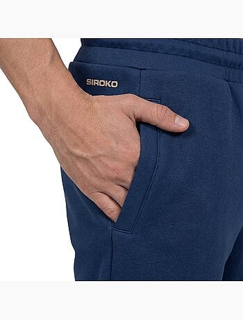 Pantaloni da tuta tennis uomo tennis uomo topspin navy