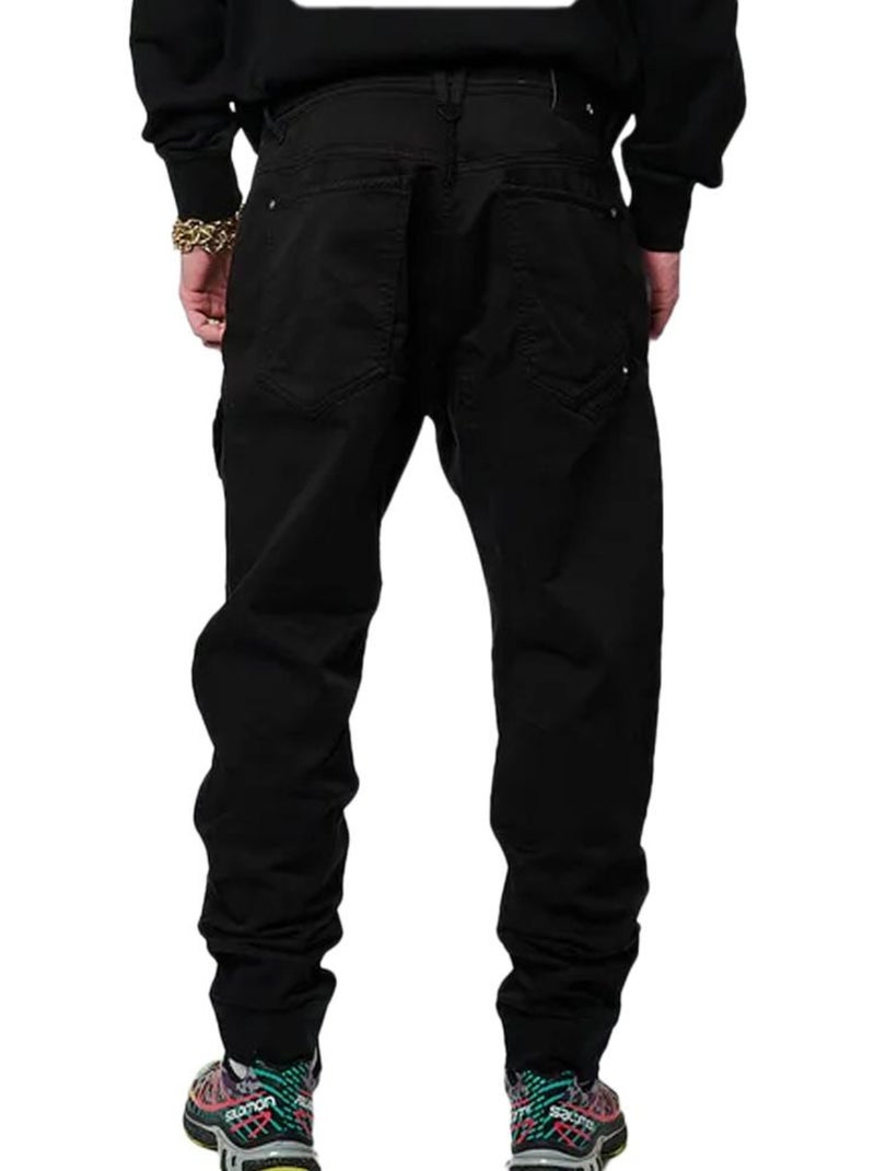 Pantaloni da uomo kaporal in tela Nero - Kiabi