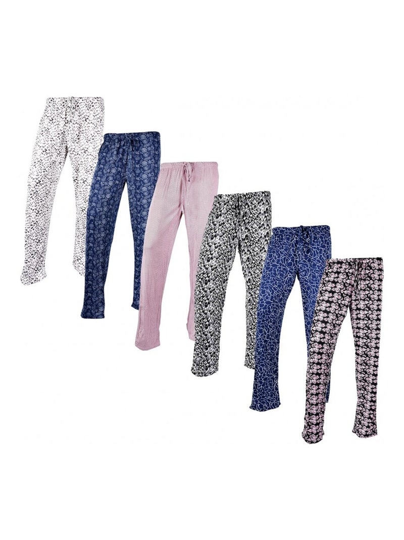 Pantaloni del Pigiama Donna KINDY Nero Beige Bianco - Kiabi