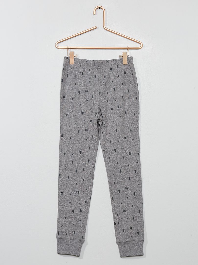 Pantaloni del pigiama jersey GRIGIO - Kiabi