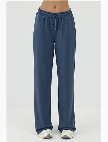 Pantaloni della tuta a gamba ampia in modal soft touch hiccup