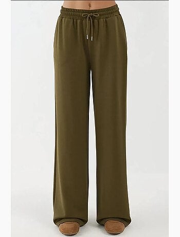 Pantaloni della tuta a gamba ampia in modal soft touch hiccup