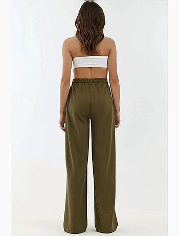 Pantaloni della tuta a gamba ampia in modal soft touch hiccup