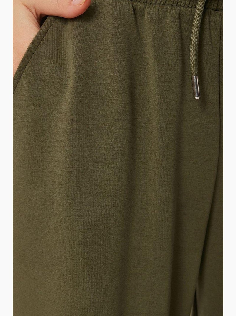 Pantaloni della tuta a gamba larga con vita a coulisse istanbul Cachi - Kiabi